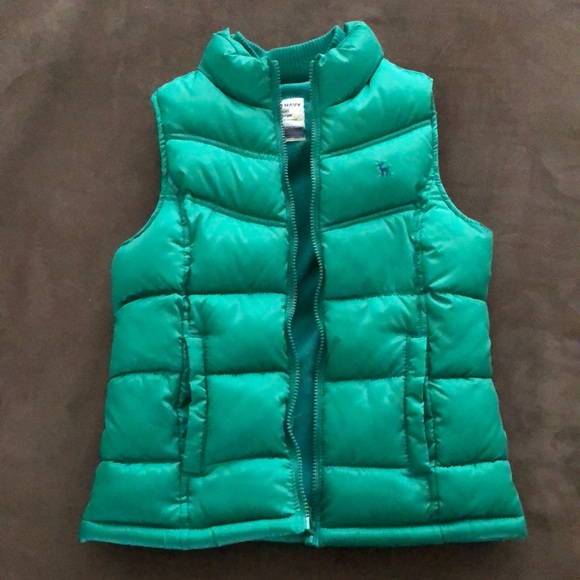 Old Navy Other - 💥HP💥💚Old Navy Fleece Lined Puffer Vest-Kids L💚